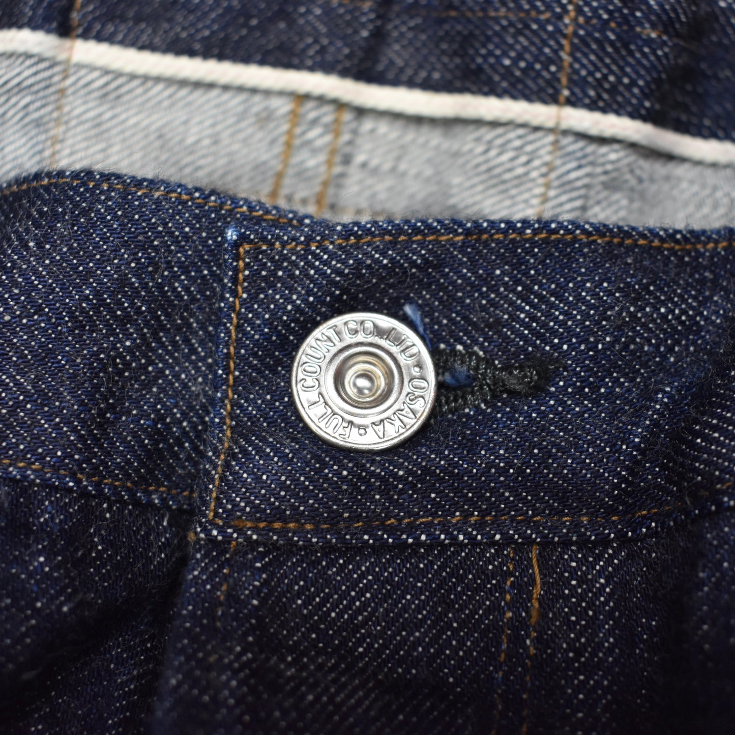 Full Count - Dark Blue Selvedge Denim Jeans