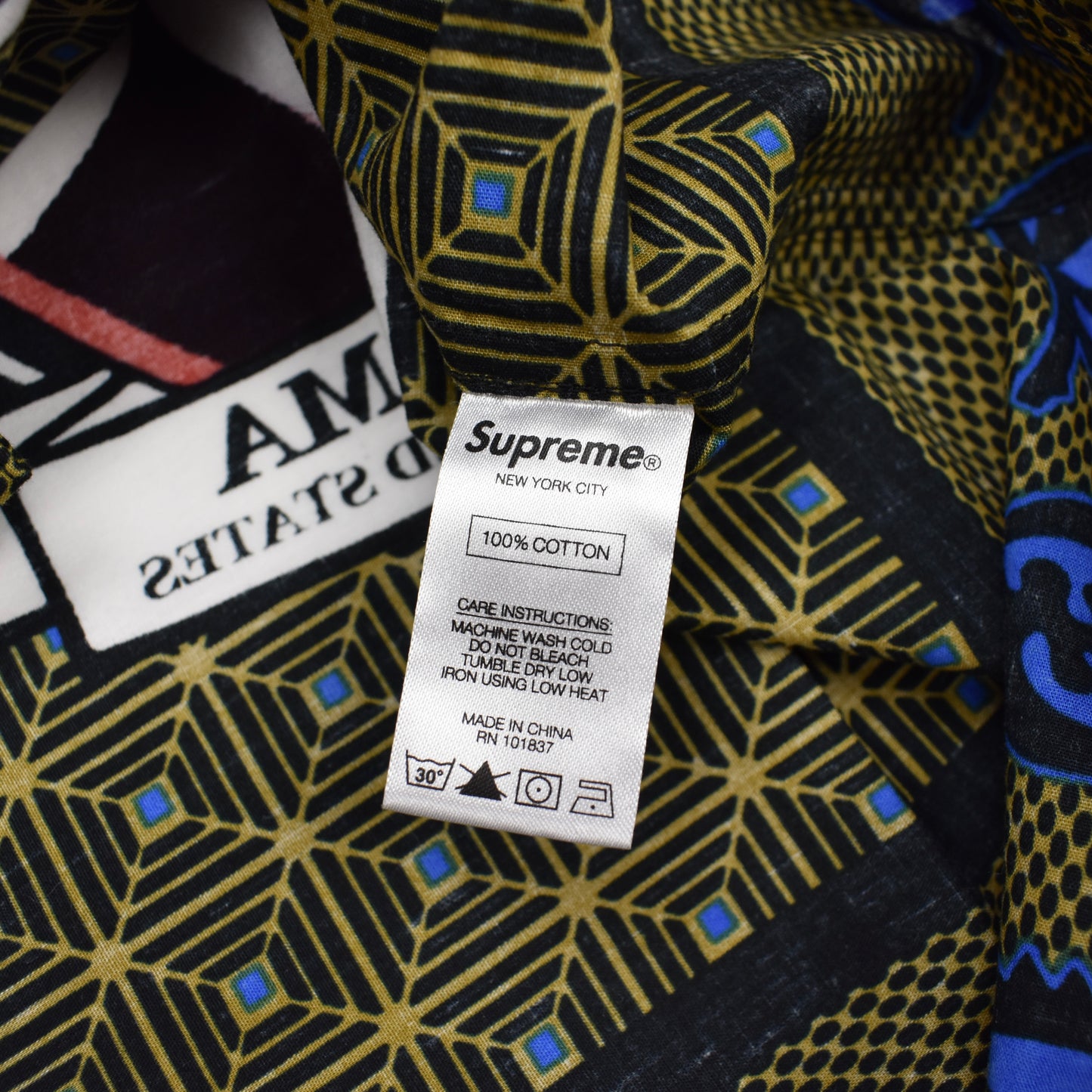 Supreme - SS17 Obama Camp Collar Shirt (Olive)