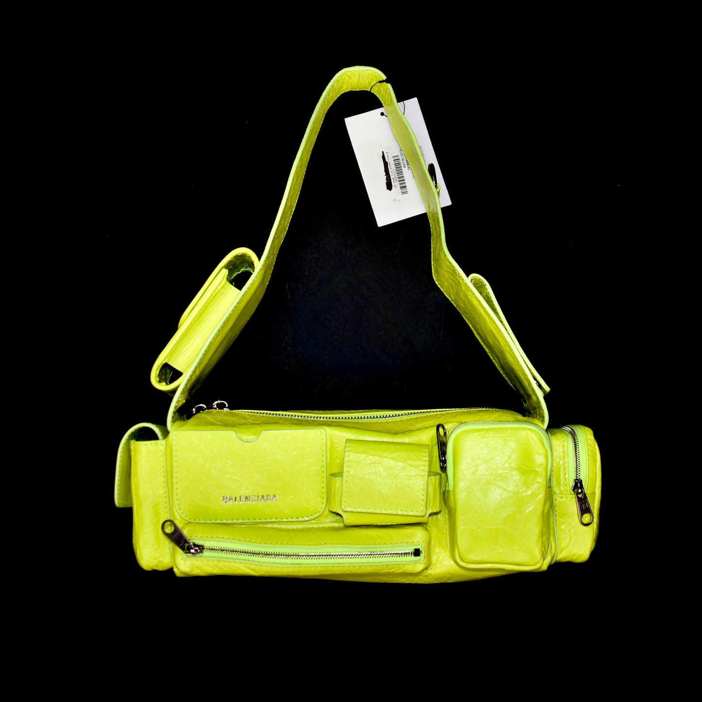 Balenciaga - Superbusy XS Sling Bag (Fluo Yellow)