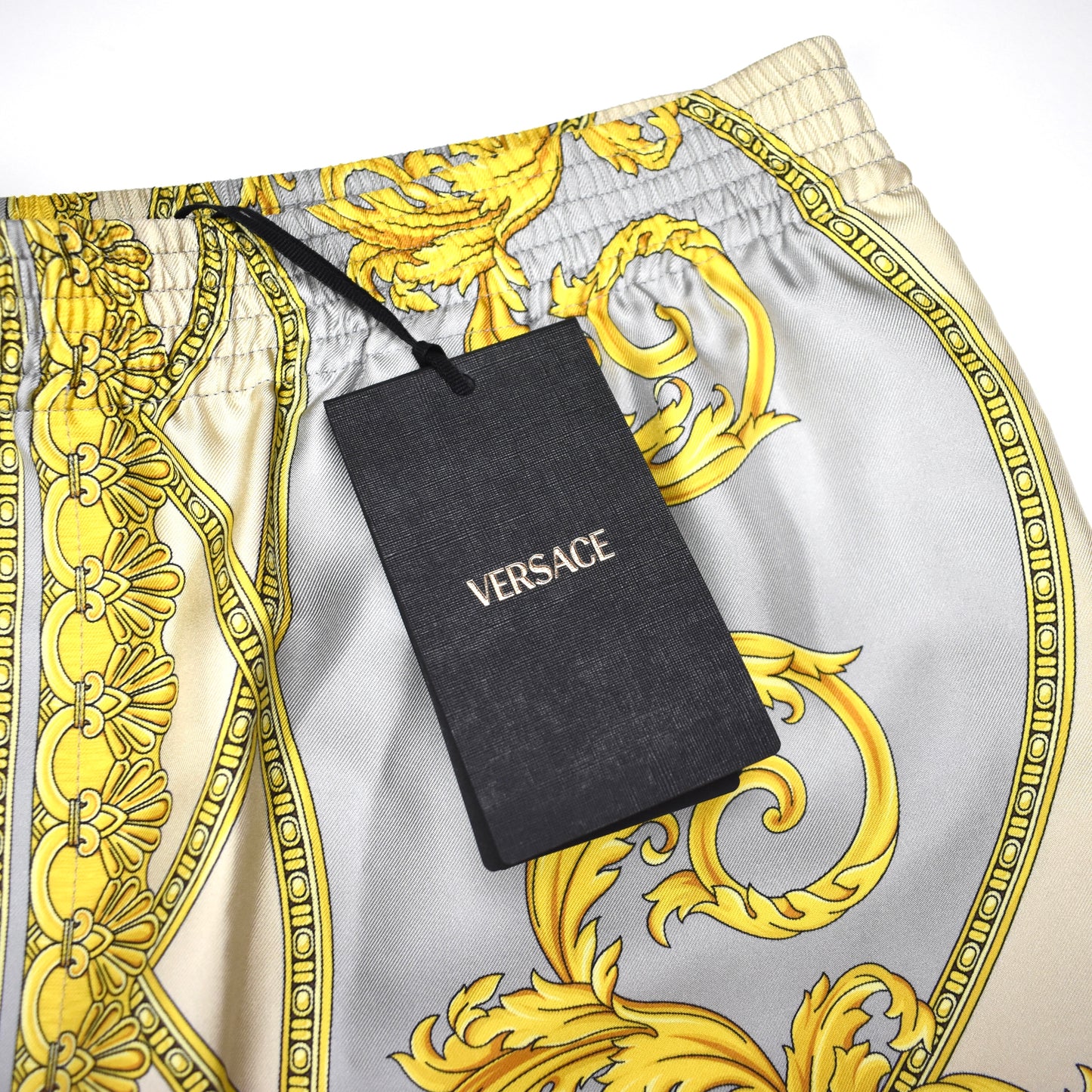 Versace - La Coupe des Dieux 100% Silk Shorts