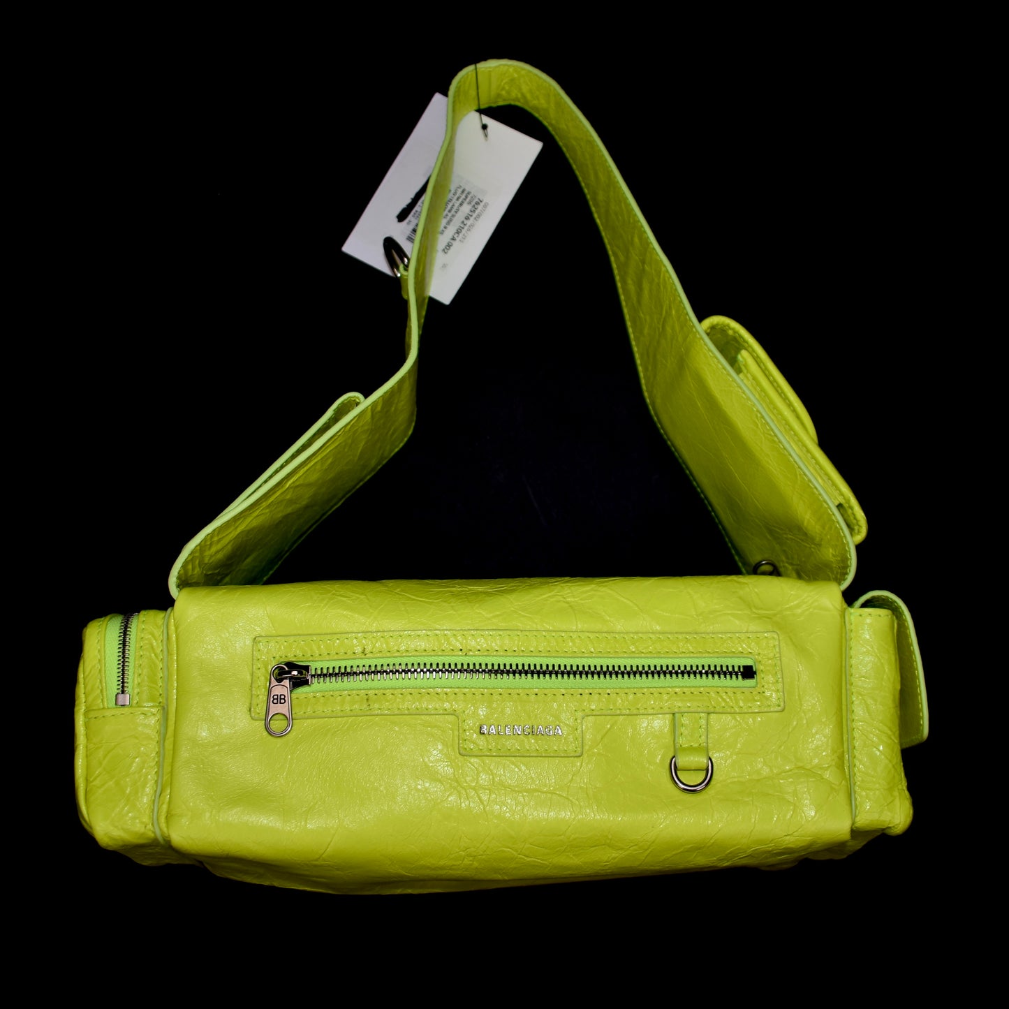 Balenciaga - Superbusy XS Sling Bag (Fluo Yellow)