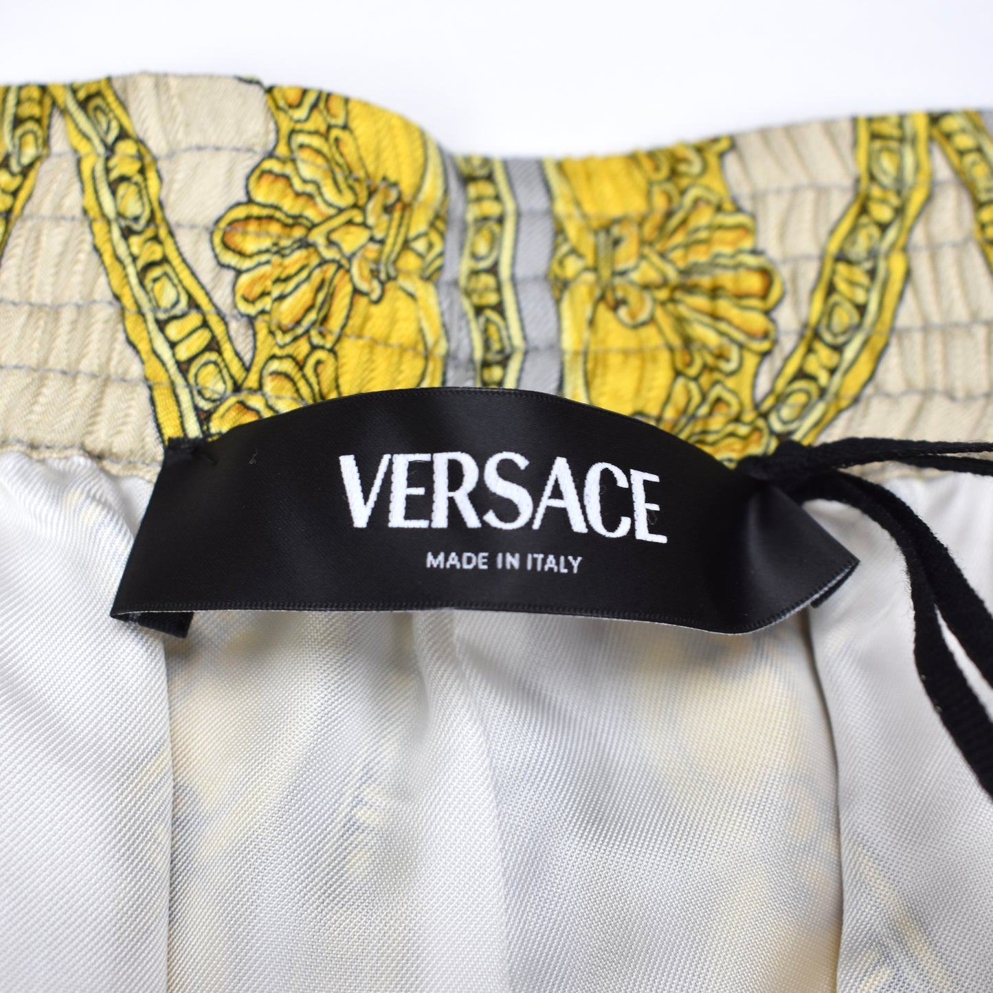 Versace - La Coupe des Dieux 100% Silk Shorts
