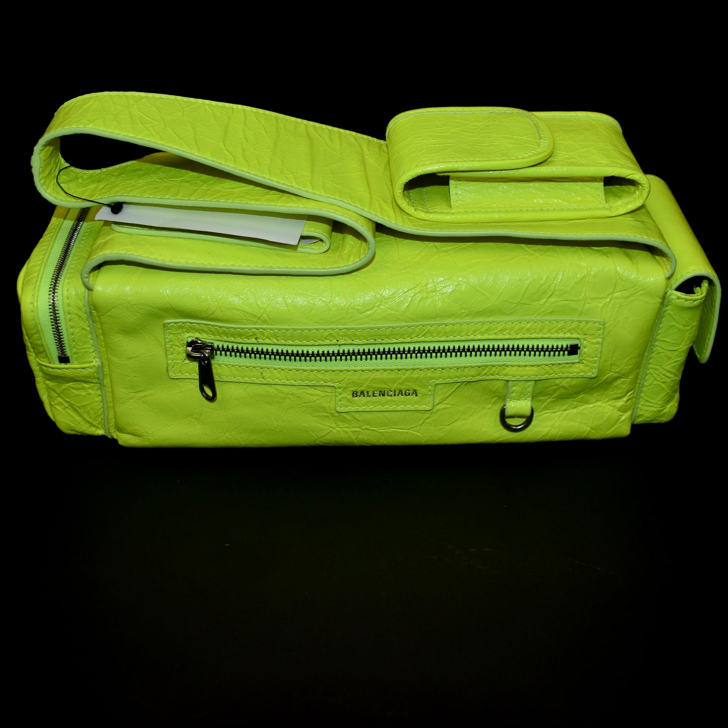 Balenciaga - Superbusy XS Sling Bag (Fluo Yellow)