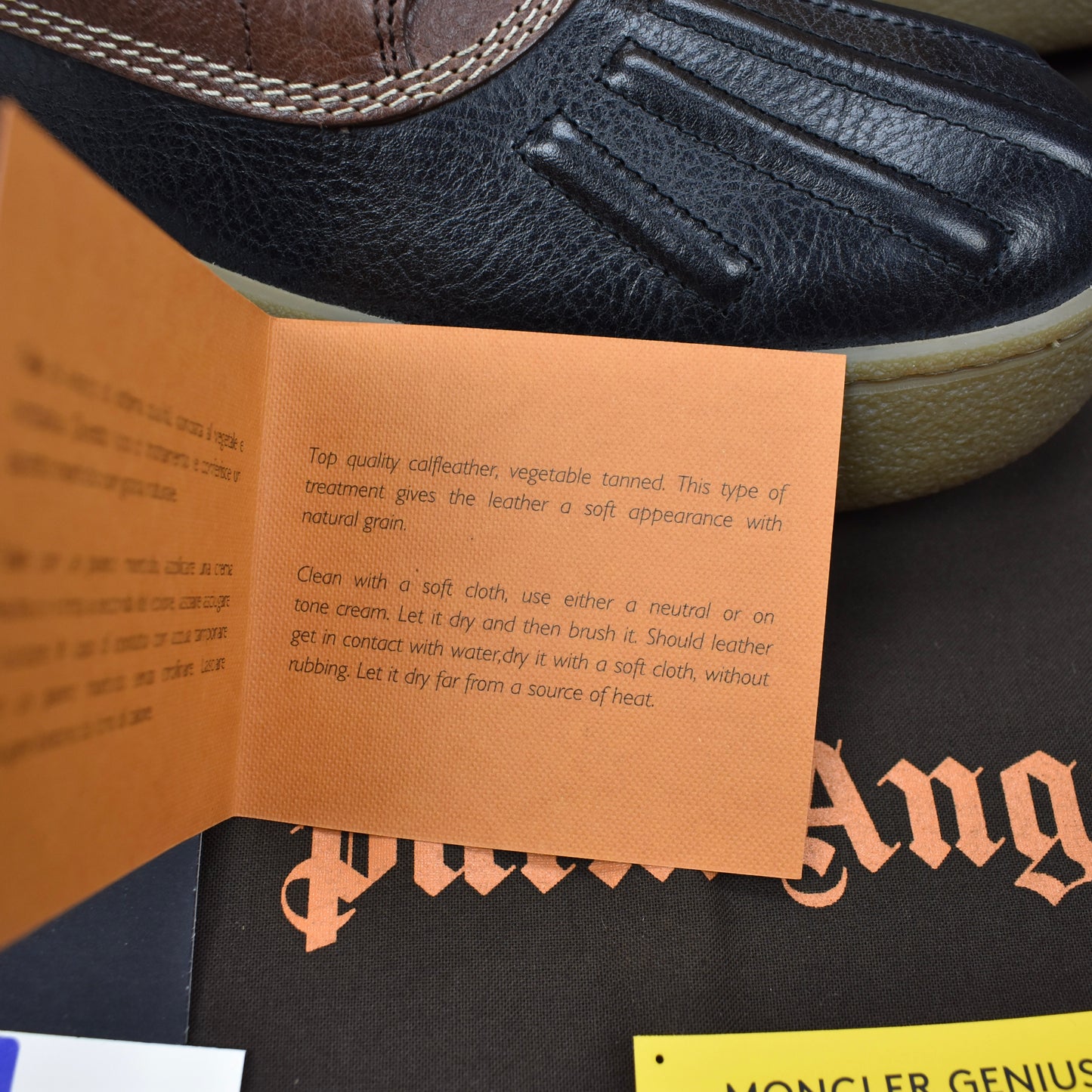 Moncler x Tod's x Palm Angels - Leather Winter Gommino Duck Boots