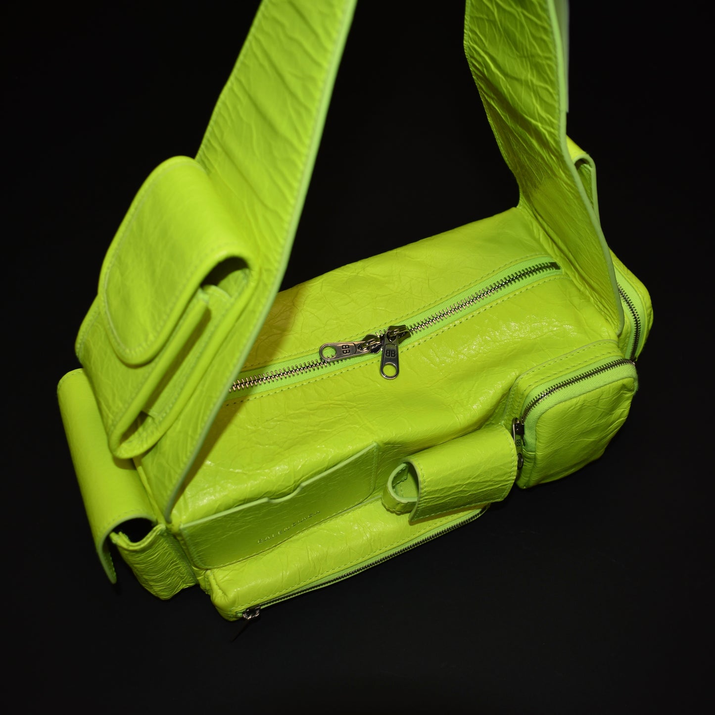 Balenciaga - Superbusy XS Sling Bag (Fluo Yellow)