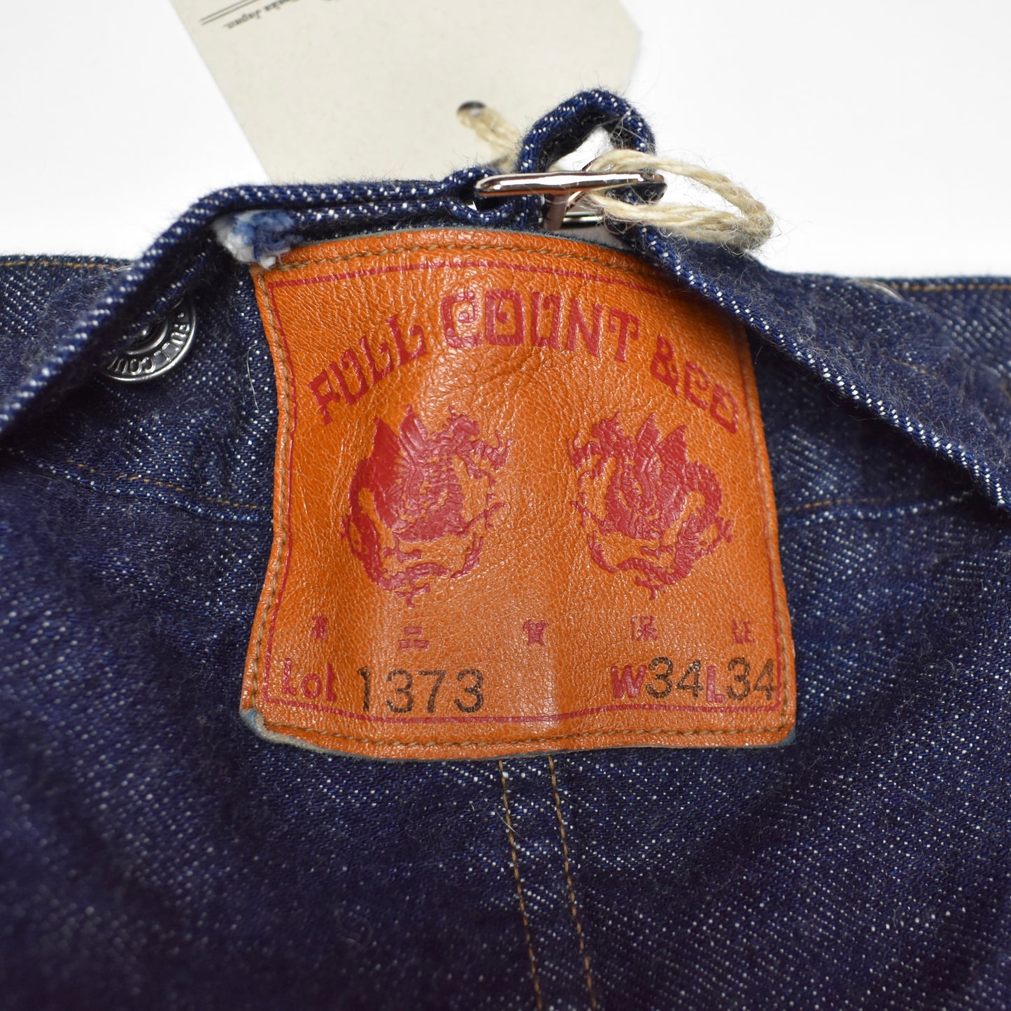 Full Count - Dark Blue Selvedge Denim Jeans