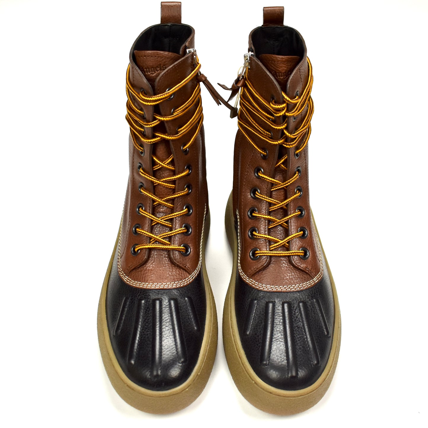 Moncler x Tod's x Palm Angels - Leather Winter Gommino Duck Boots