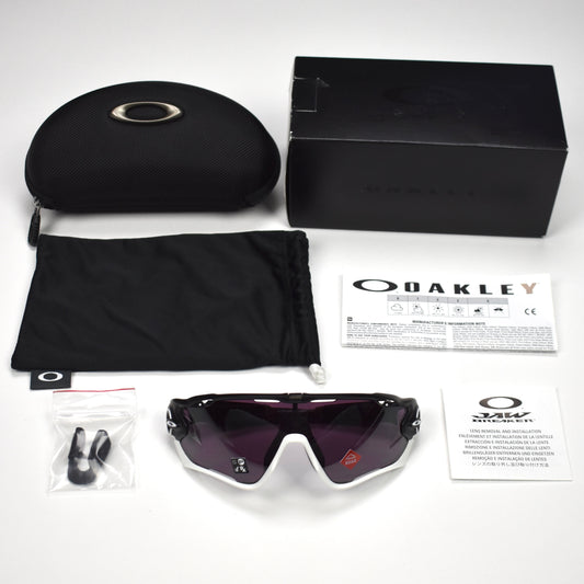 Oakley - Jawbreaker Road Sunglassses (Black/White)