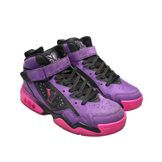 Louis Vuitton - Purple / Pink / Black Trainer 2 Sneakers