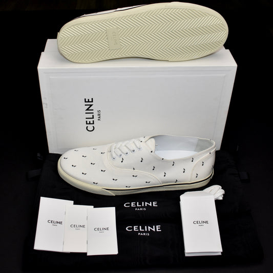 Celine - Music Note Print Elliott Sneakers