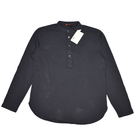 Barena - Carbon Gray Henley Shirt