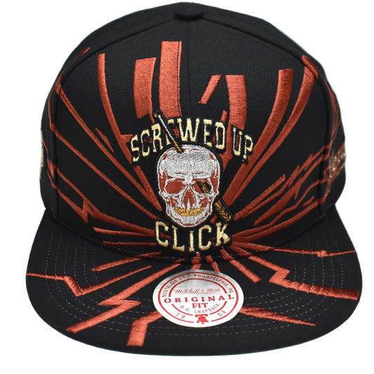 Mitchell & Ness x DJ Screw - Houston Astros Skull Snapback Hat