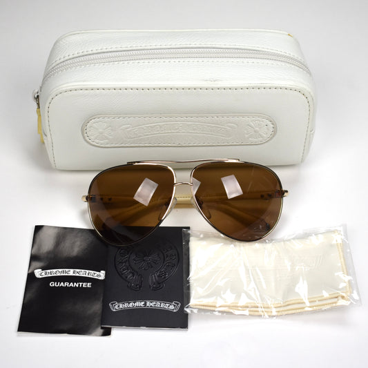 Chrome Hearts - 1996 Baby Gravy Aviator Sunglasses
