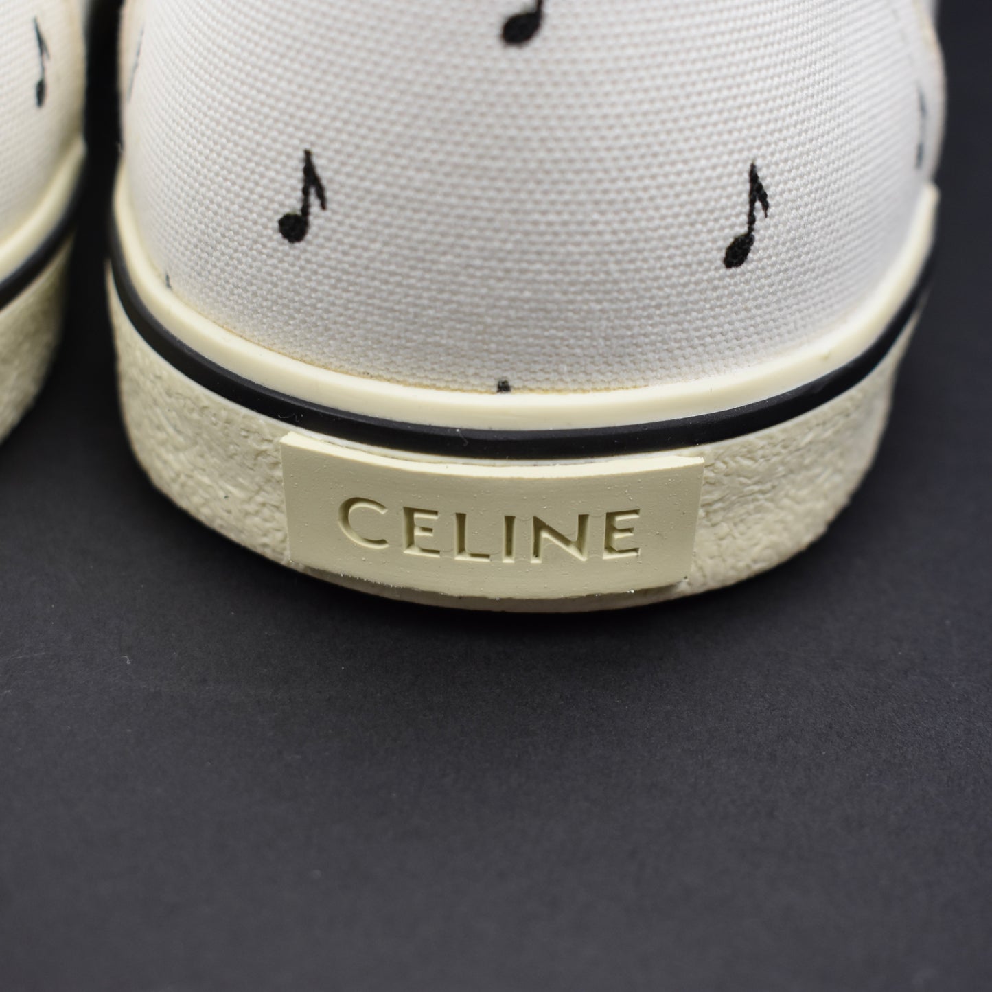 Celine - Music Note Print Elliott Sneakers