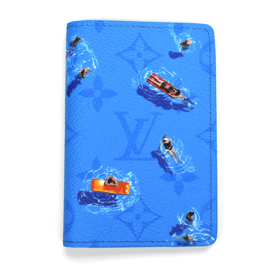 Louis Vuitton - Swim Monogram Pocket Organizer (Blue Lagoon)
