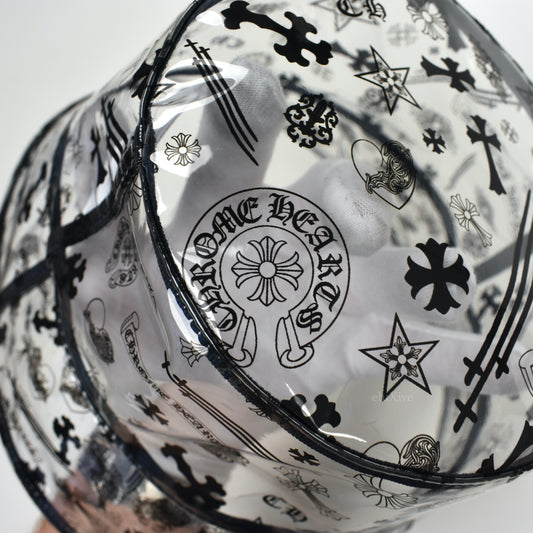 Chrome Hearts - NYFW Exclusive Allover Logo Clear Bucket Hat