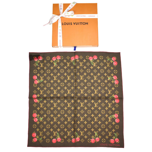 Louis Vuitton x Murakami - Monogram Cerise Square 55 (Brown/Cherry)