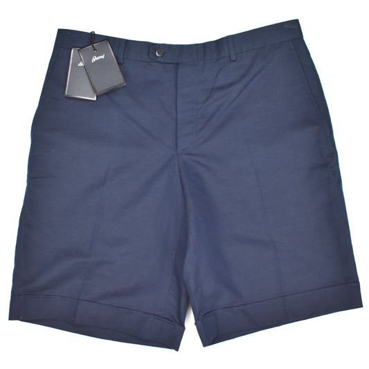 Brioni - Navy Cotton Chino Shorts