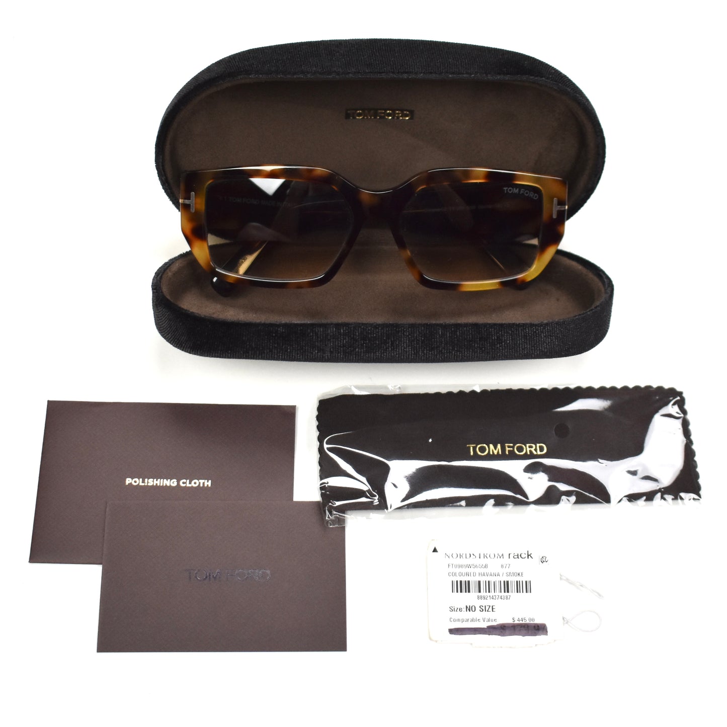 Tom Ford - Havana Brown Silvano Sunglasses