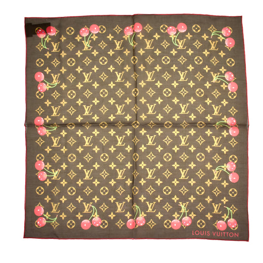 Louis Vuitton x Murakami - Monogram Cerise Square 55 (Brown/Cherry)