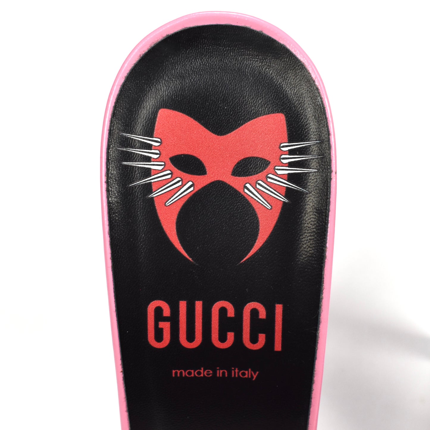 Gucci - Pink Polished Leather Heels