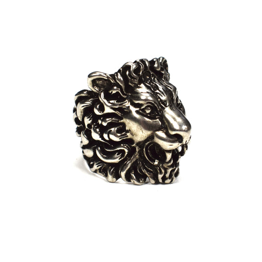 Gucci - Vintage Silver Lion Ring