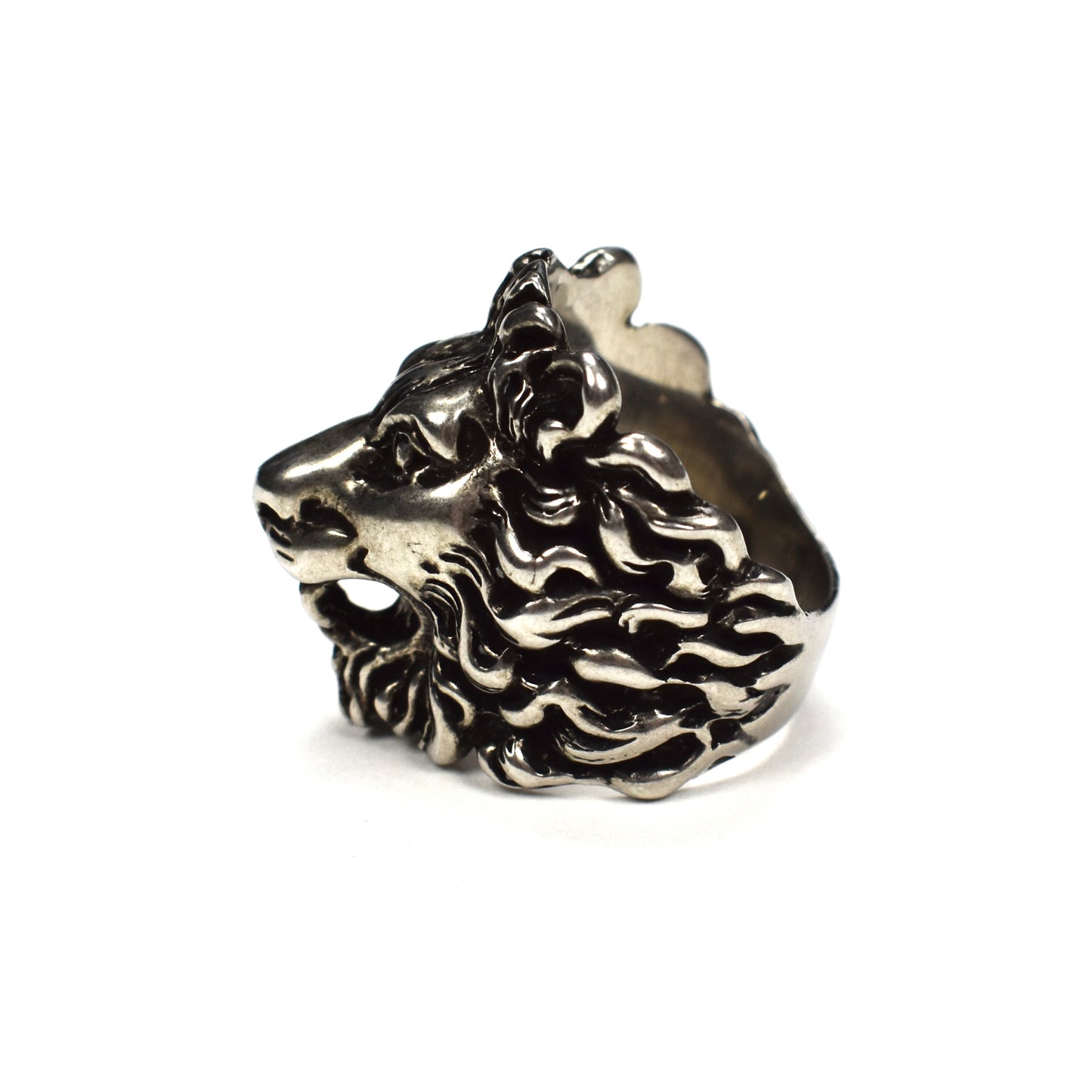 Gucci - Vintage Silver Lion Ring