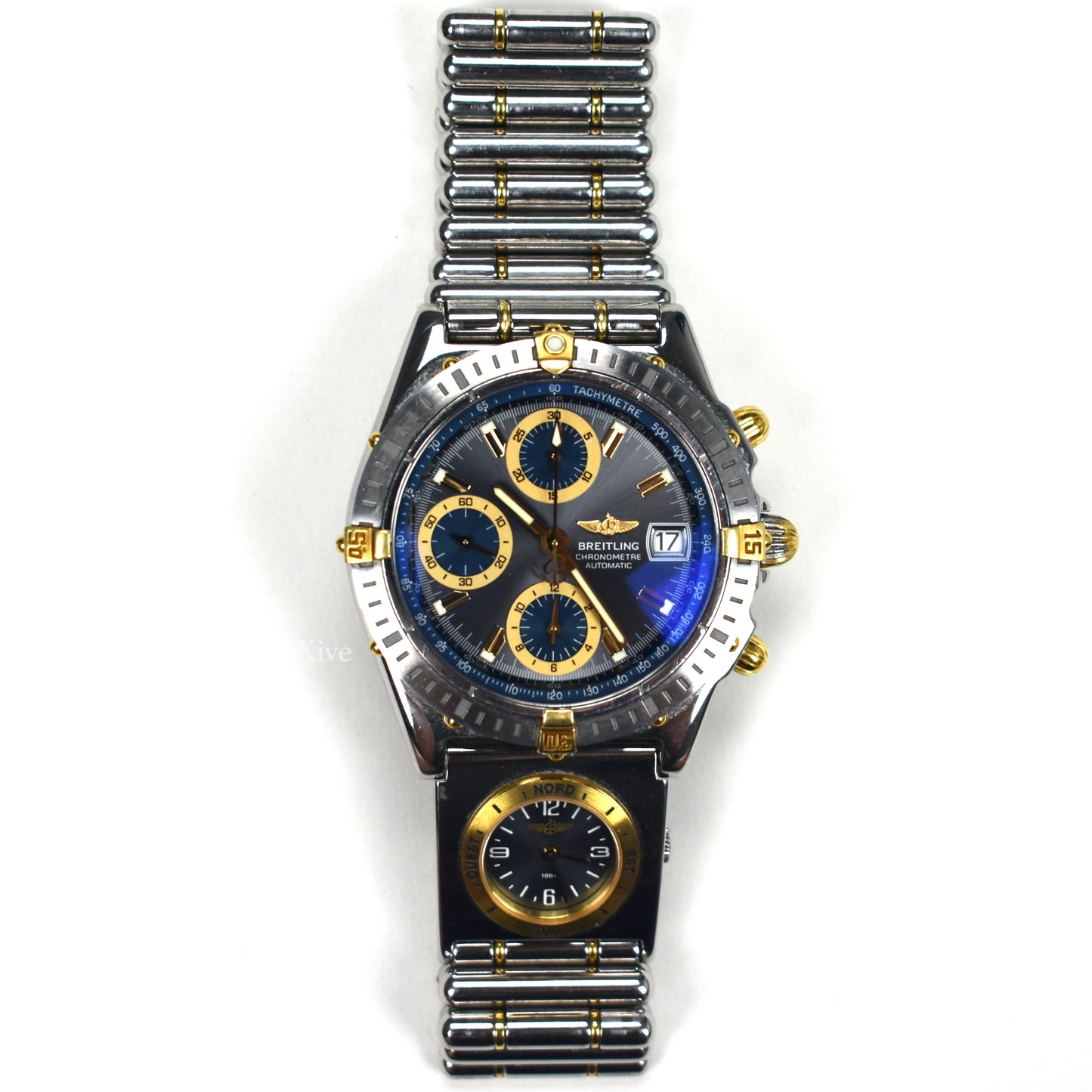 Breitling - Chronomat UTC Watch, Slate Dial & Rouleaux Bracelet (B13352)