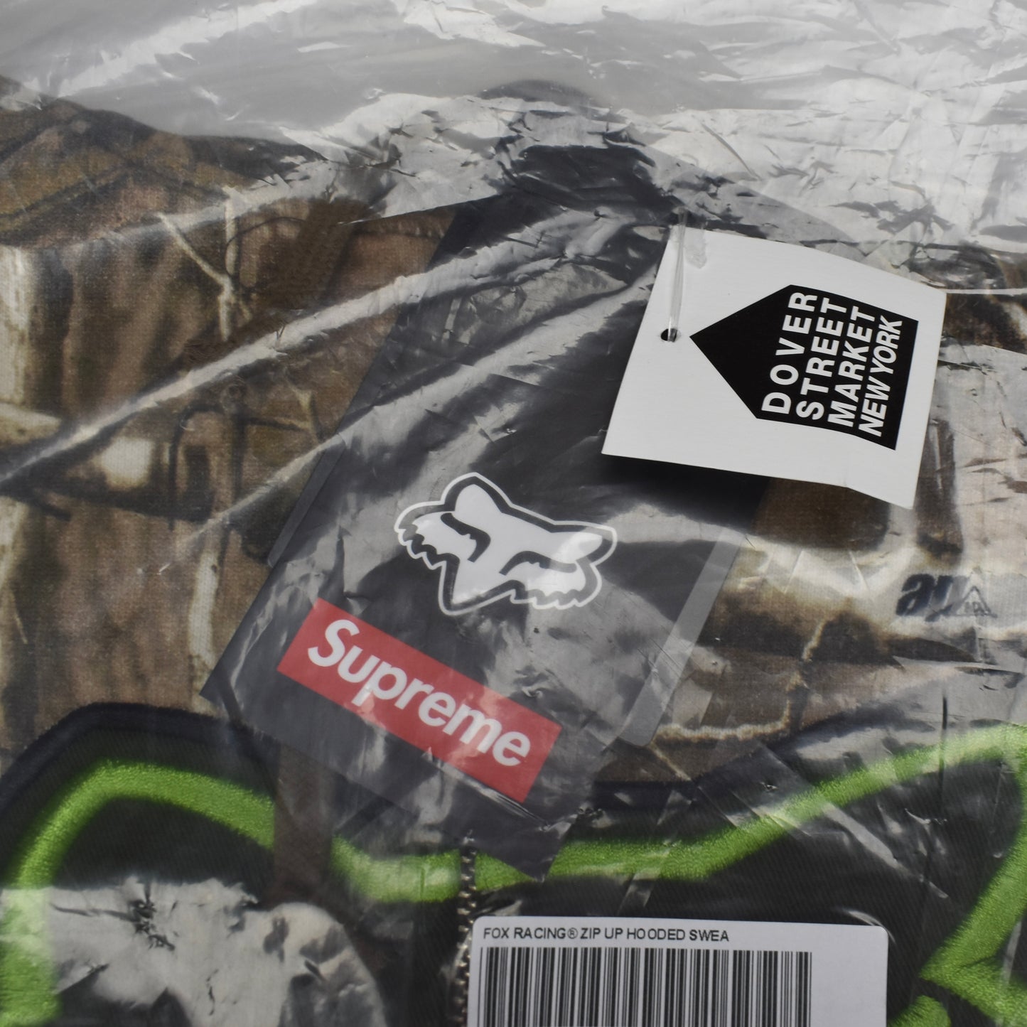 Supreme x Fox Racing - Zip Up Hooded Sweatshirt (Realtree Camo)