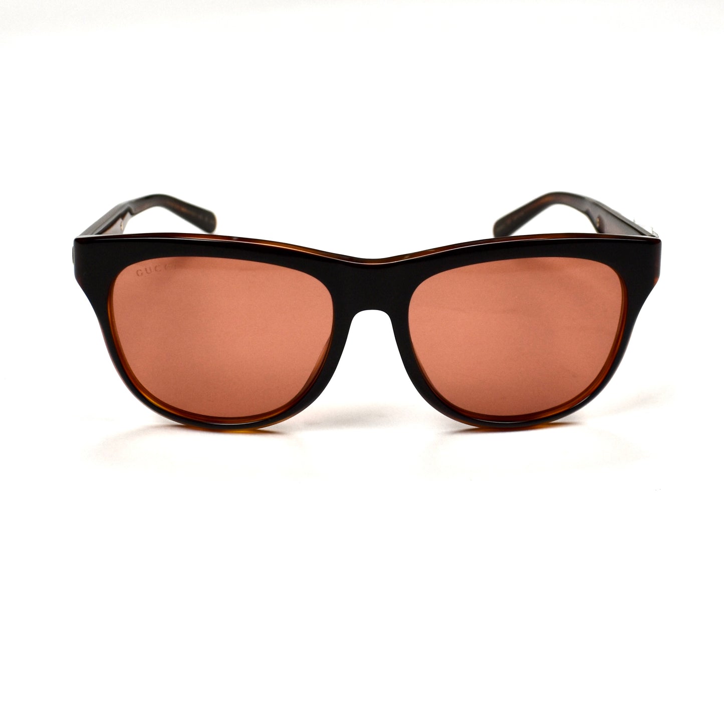 Gucci - GG0980S Rectangular Sunglasses (Black/Rose)