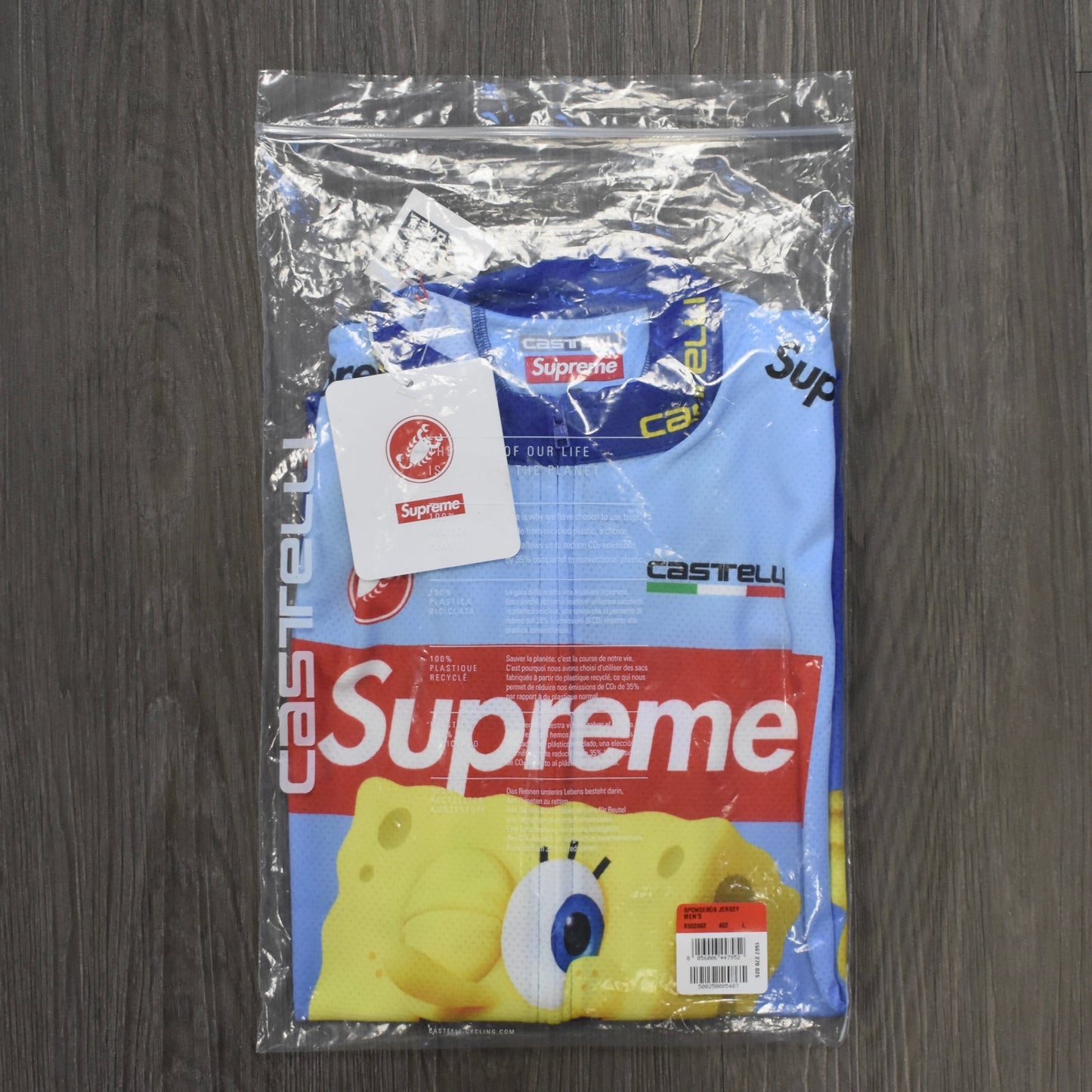 Supreme x Castelli - Spongebob Box Logo Cycling Jersey