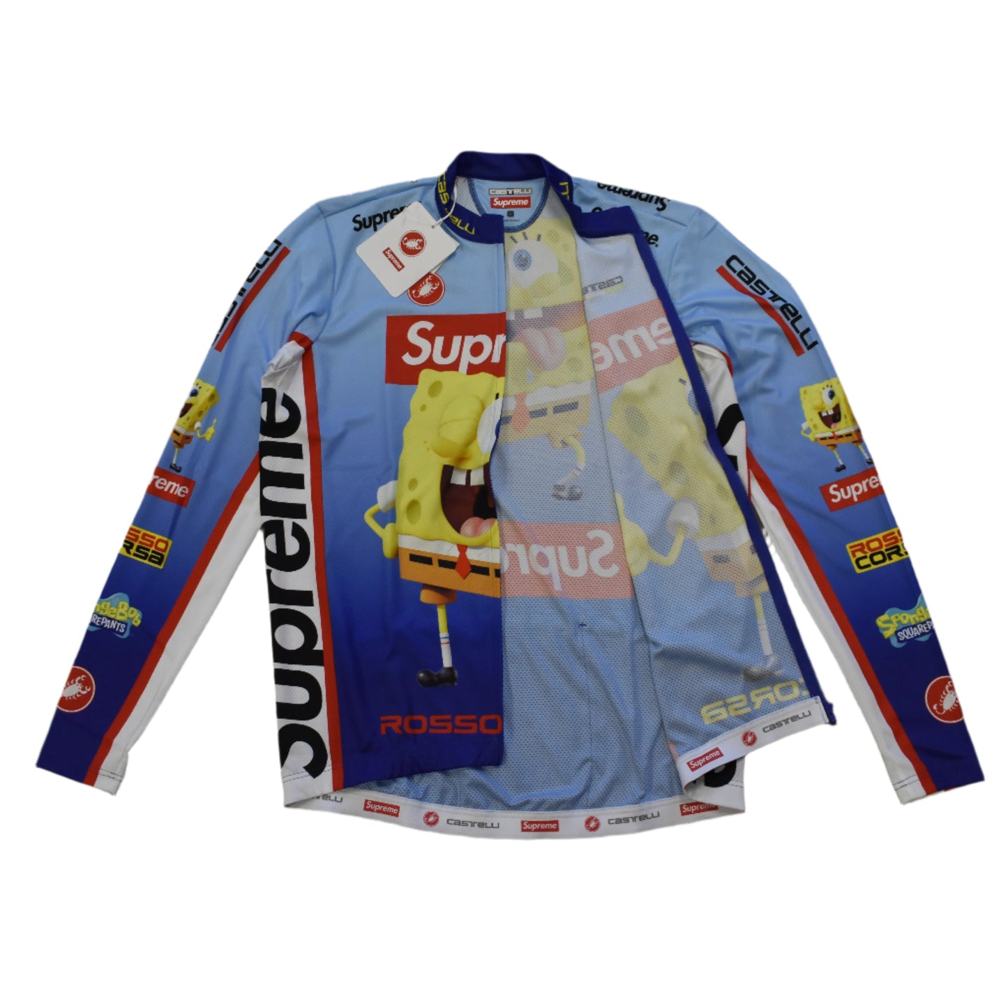 Supreme x Castelli - Spongebob Box Logo Cycling Jersey