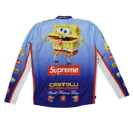 Supreme x Castelli - Spongebob Box Logo Cycling Jersey
