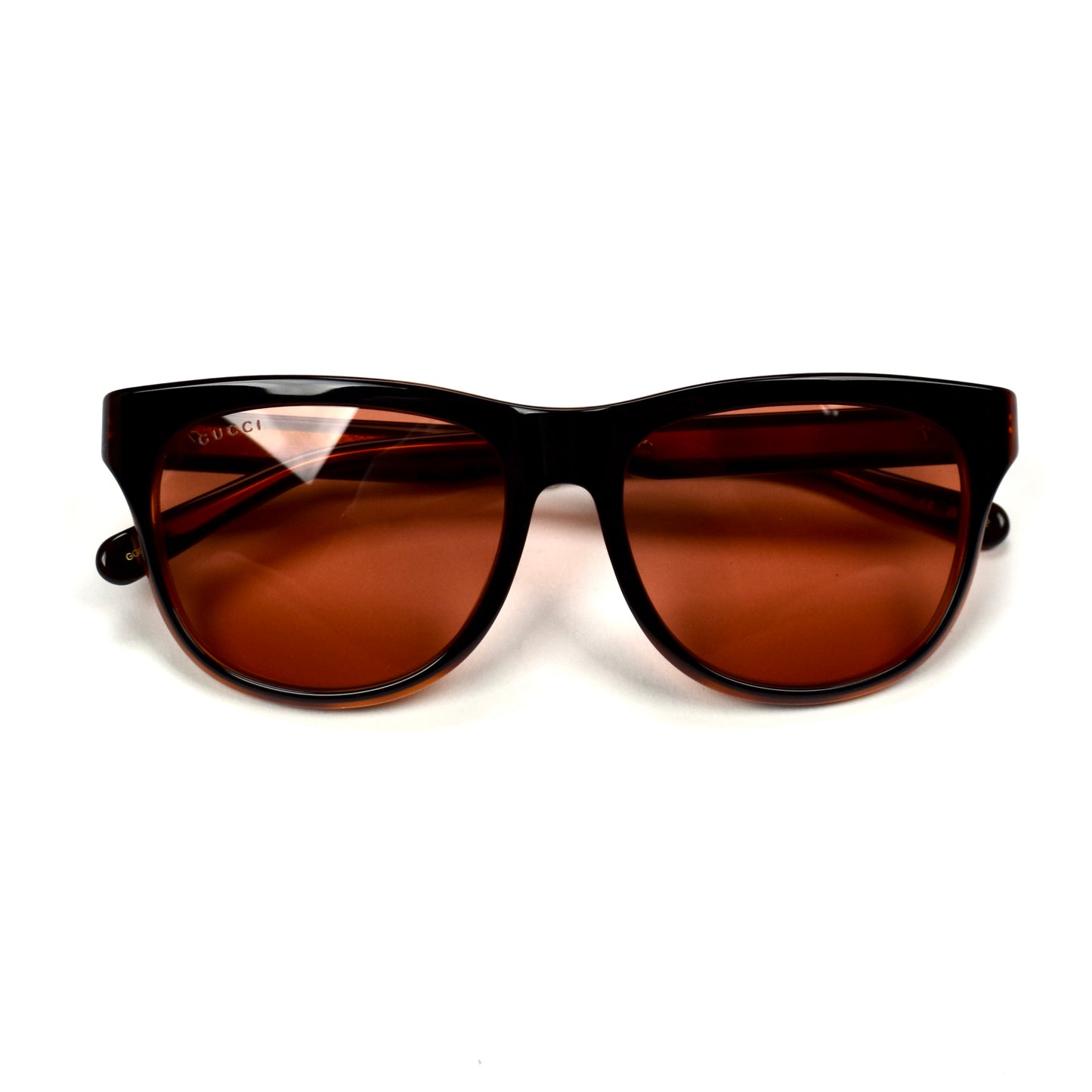 Gucci - GG0980S Rectangular Sunglasses (Black/Rose)