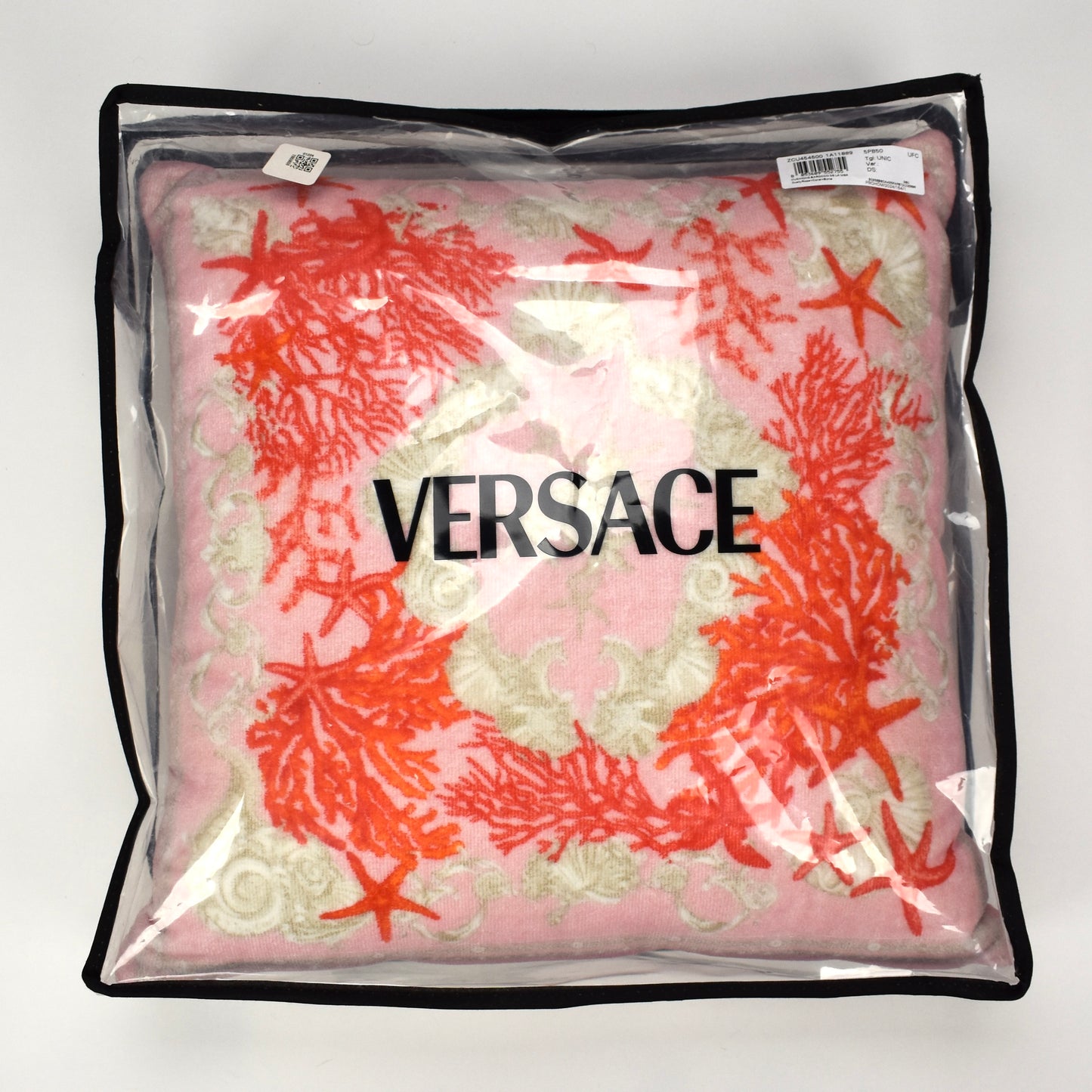 Versace - Coral Barocco de la Mer Sea Print Pillow