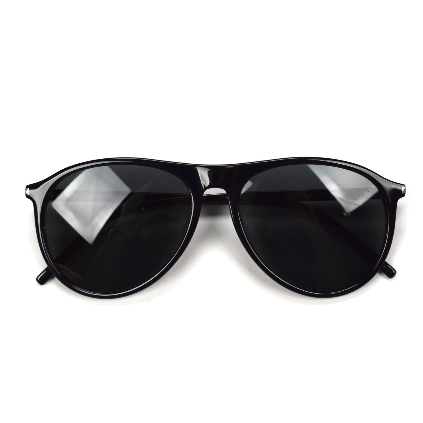 Saint Laurent - Black SL 667 Aviator Sunglasses