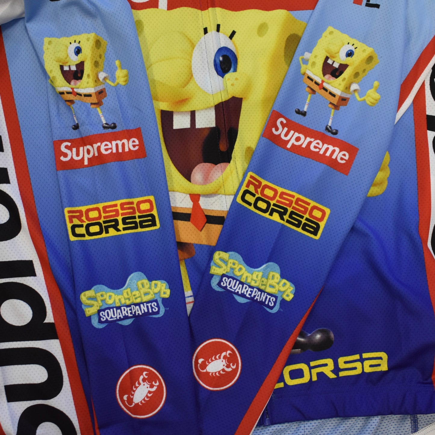Supreme x Castelli - Spongebob Box Logo Cycling Jersey