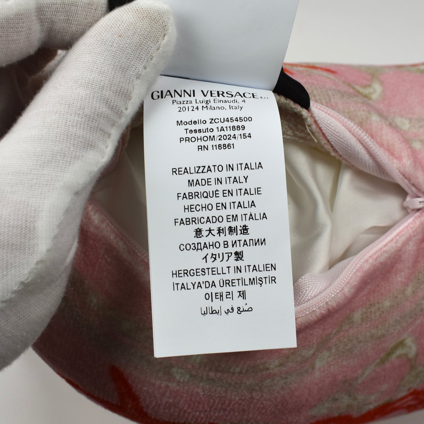 Versace - Coral Barocco de la Mer Sea Print Pillow