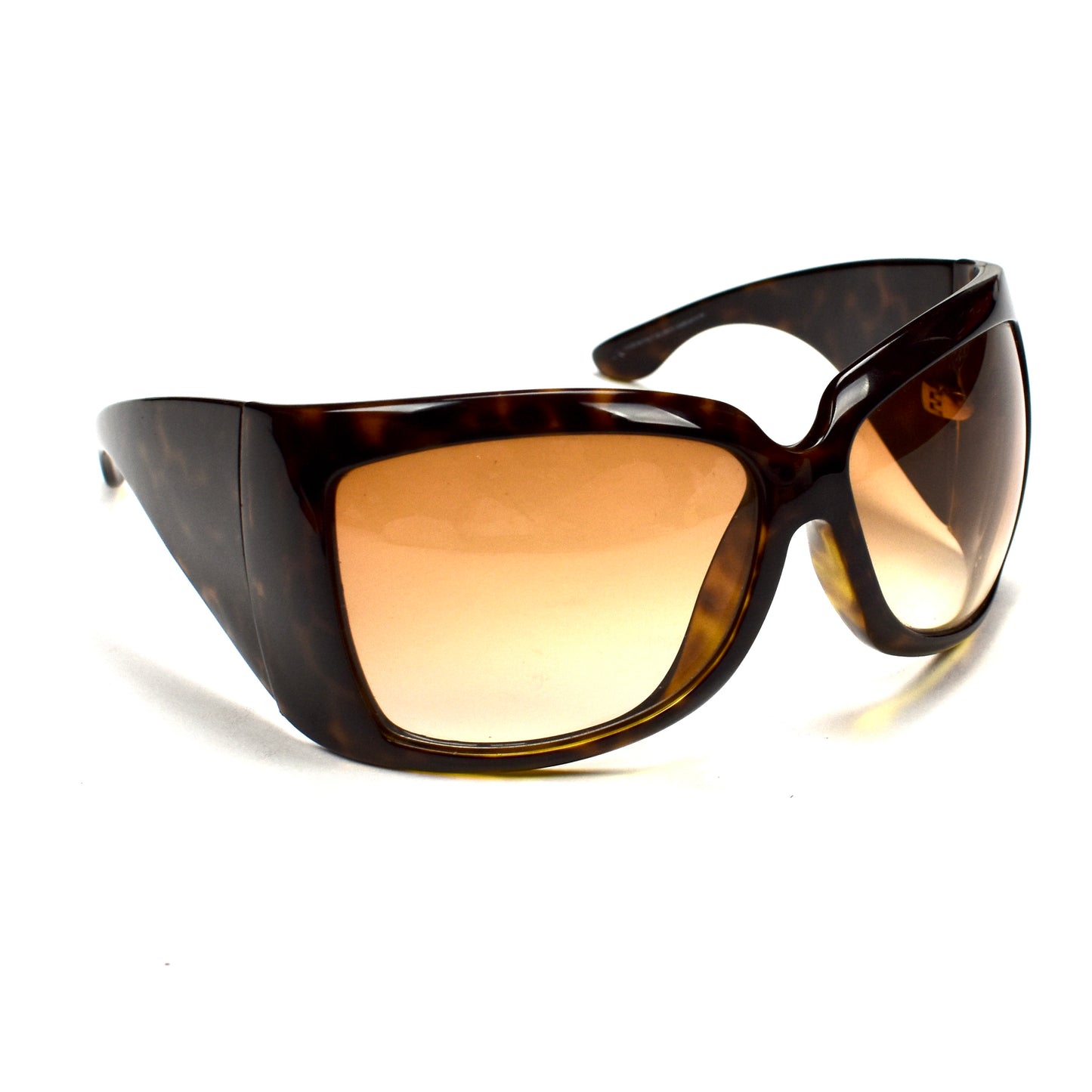 Gucci - GG2961/S Oversized Shield Sunglasses (Tortoise)