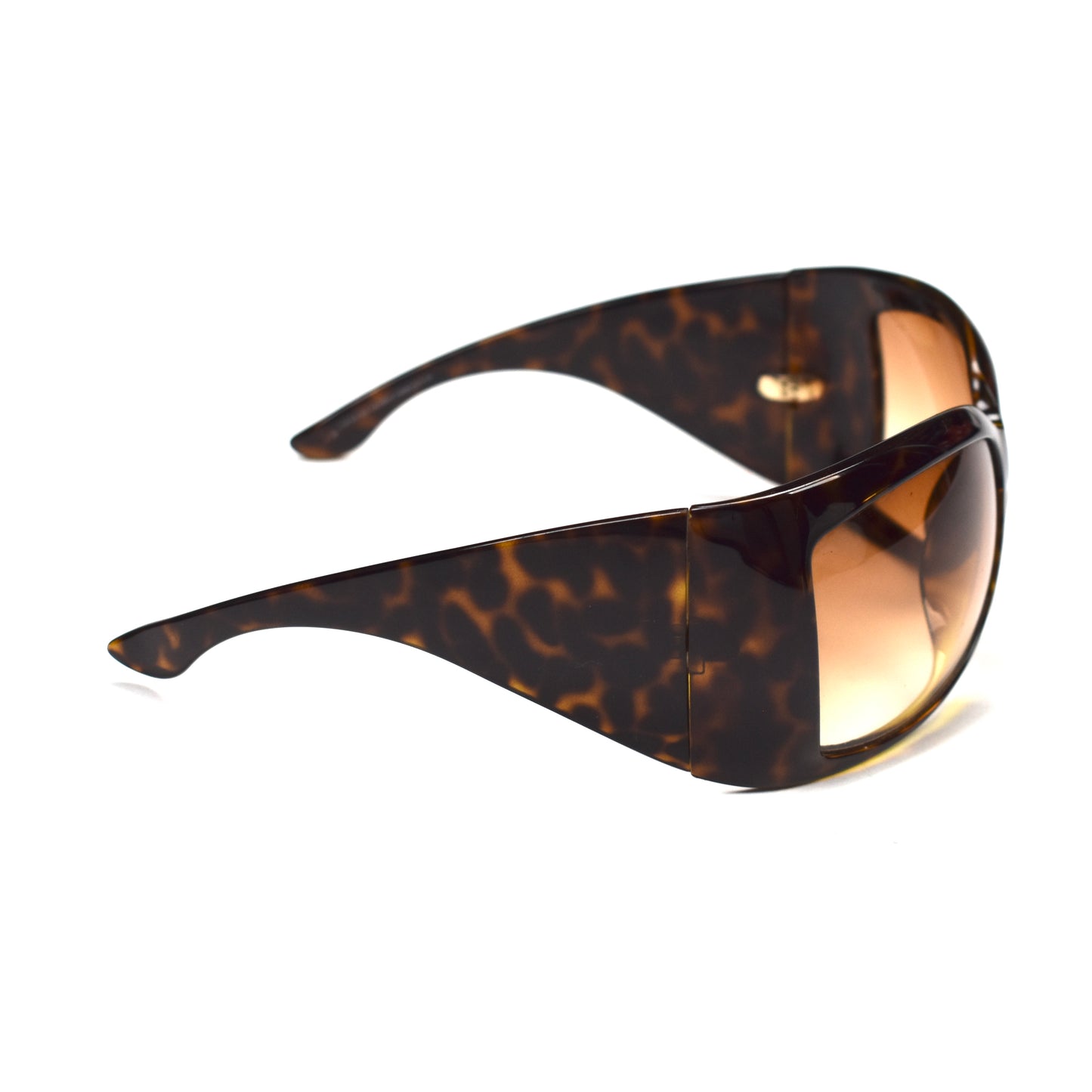 Gucci - GG2961/S Oversized Shield Sunglasses (Tortoise)