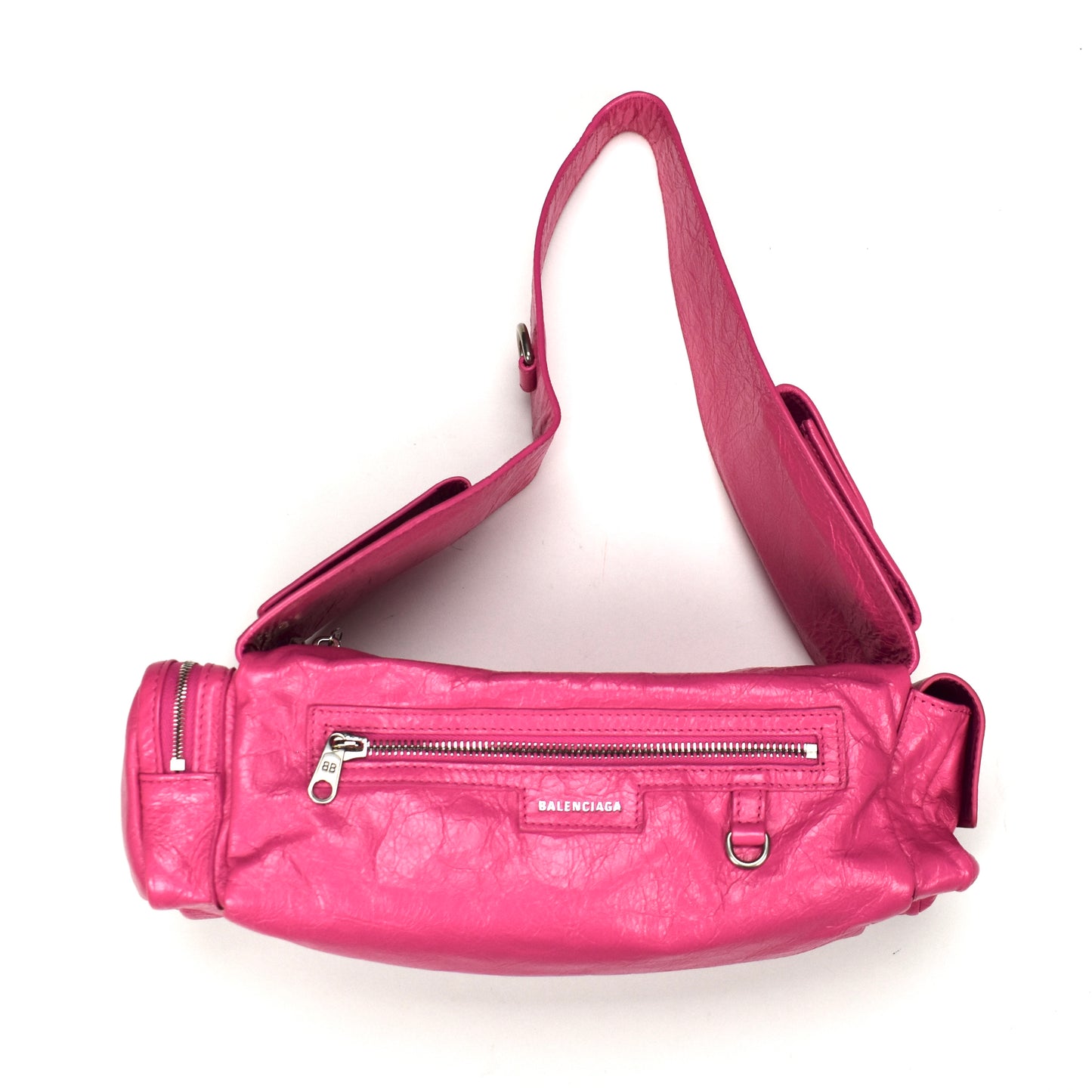 Balenciaga - Superbusy XS Sling Bag (Bright Pink)