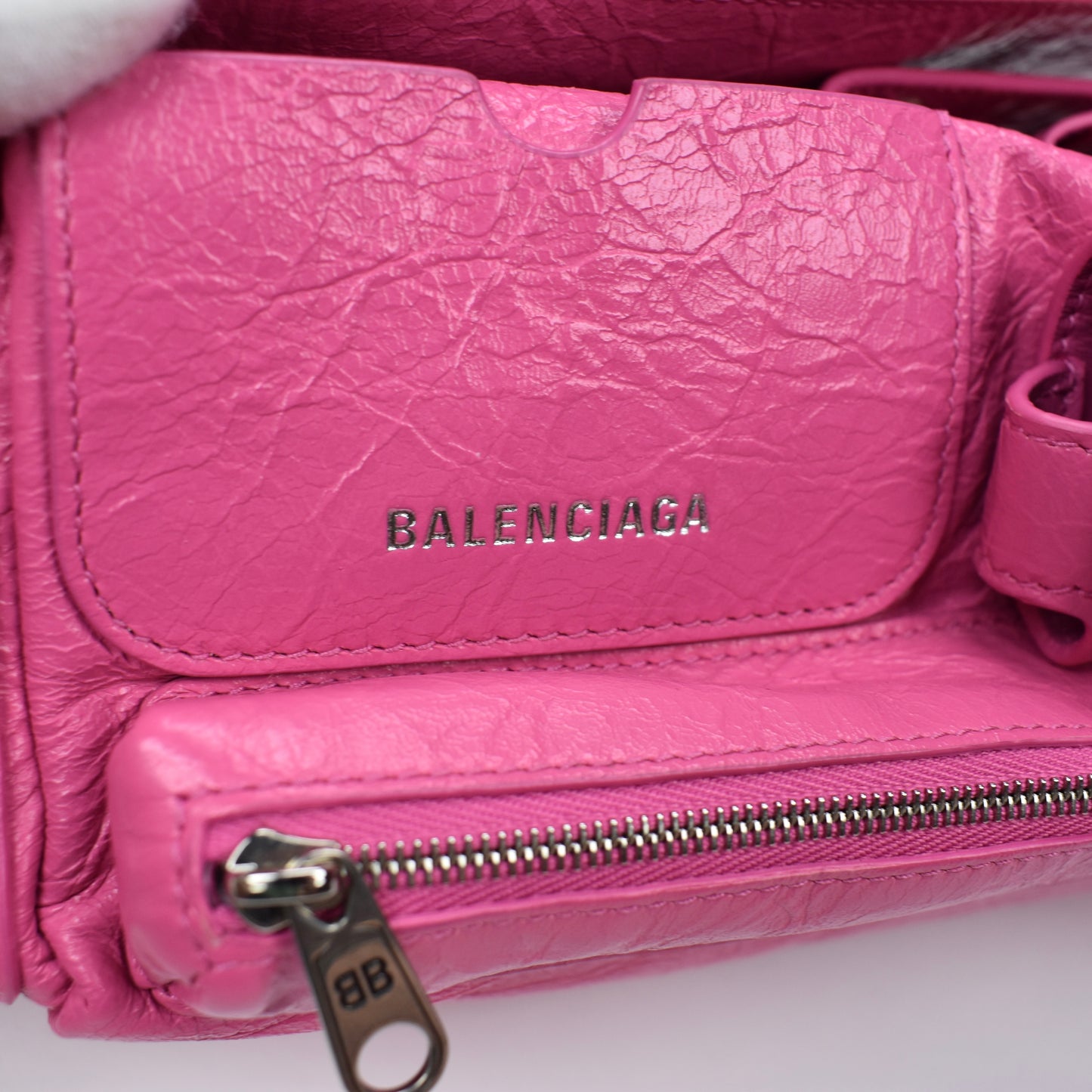 Balenciaga - Superbusy XS Sling Bag (Bright Pink)