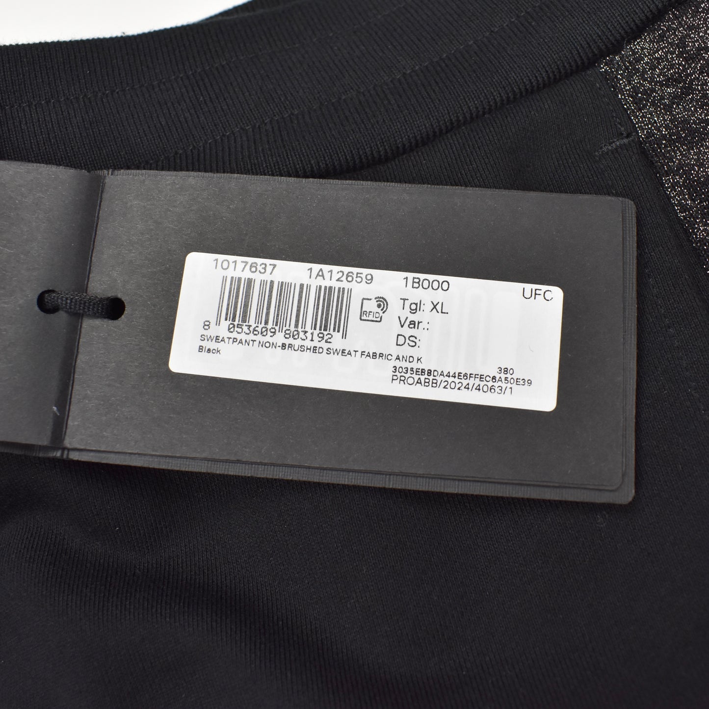 Versace - Black Metallic Baroque Trim Sweatpants