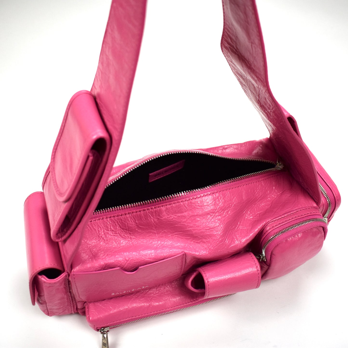 Balenciaga - Superbusy XS Sling Bag (Bright Pink)