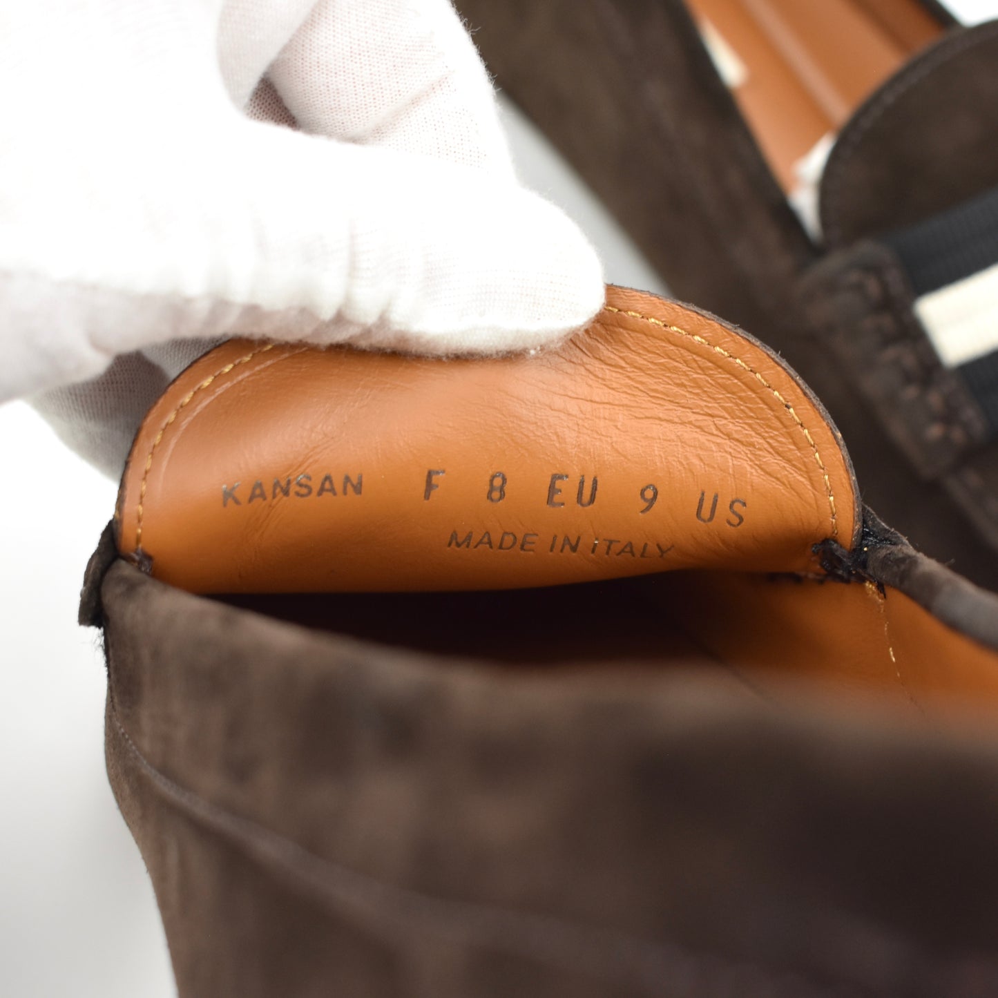 Bally - Dark Brown Suede Kansan Driving Loafers