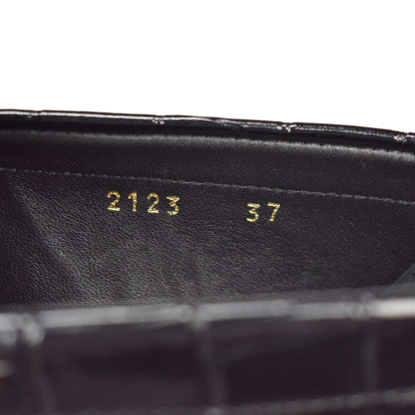 Versace - Women's Medusa '95 Black Croc Effect Loafers