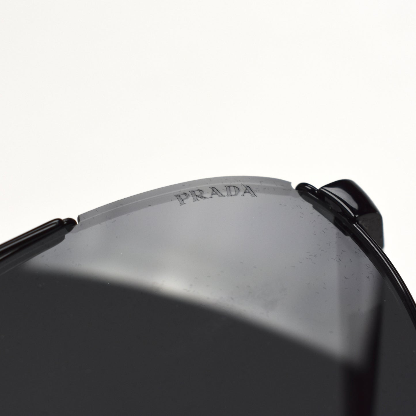 Prada - PS 51YS Aviator Sunglasses (Black/White)