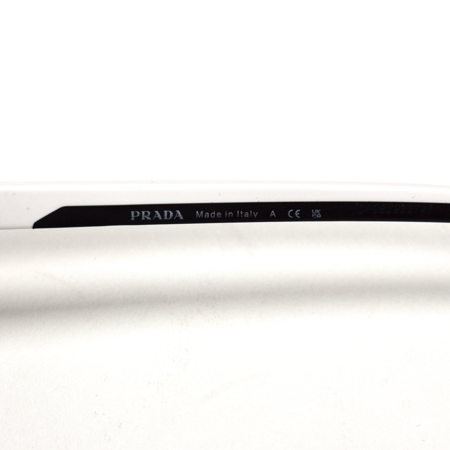 Prada - PS 51YS Aviator Sunglasses (Black/White)
