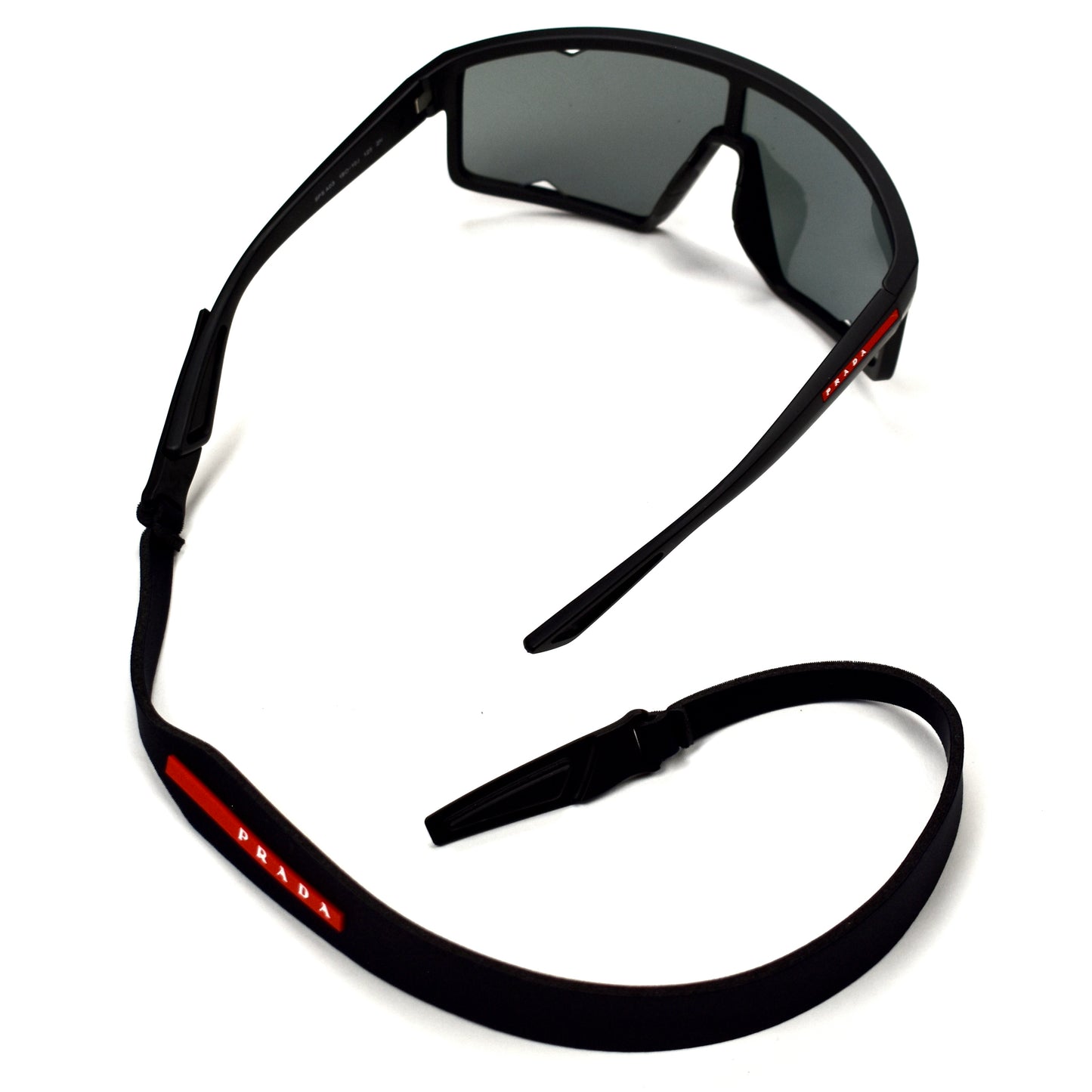 Prada - PS A03S Sport Sunglasses w/ Strap