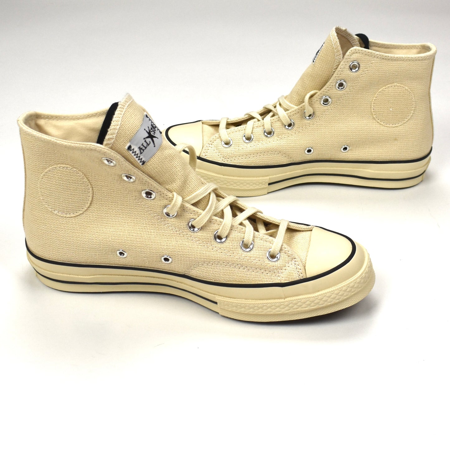 Converse x Stussy - Chuck 70 Hi Sneakers (Fossil/Pearl)
